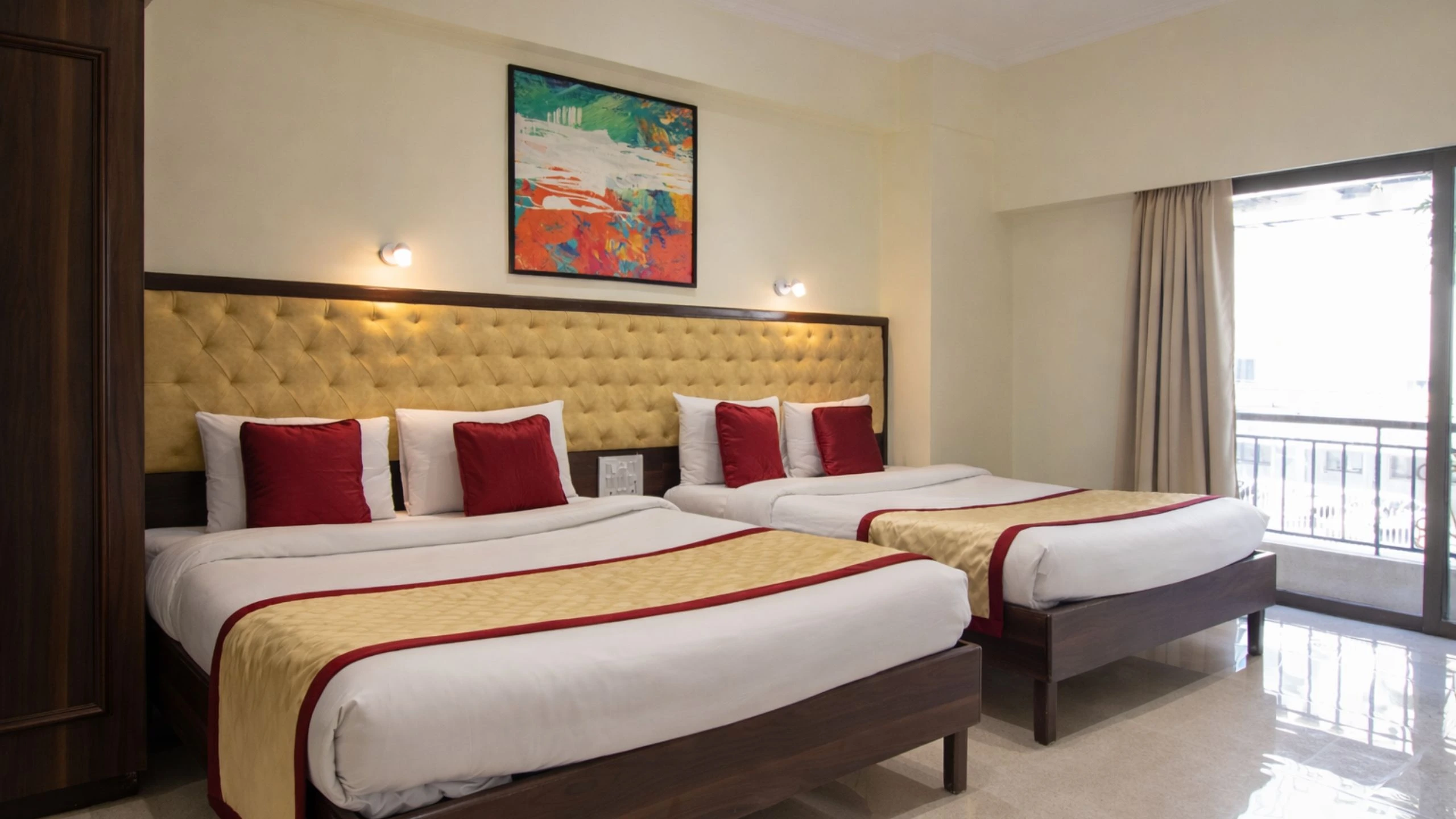 Family suite room at South Mumbai hotel